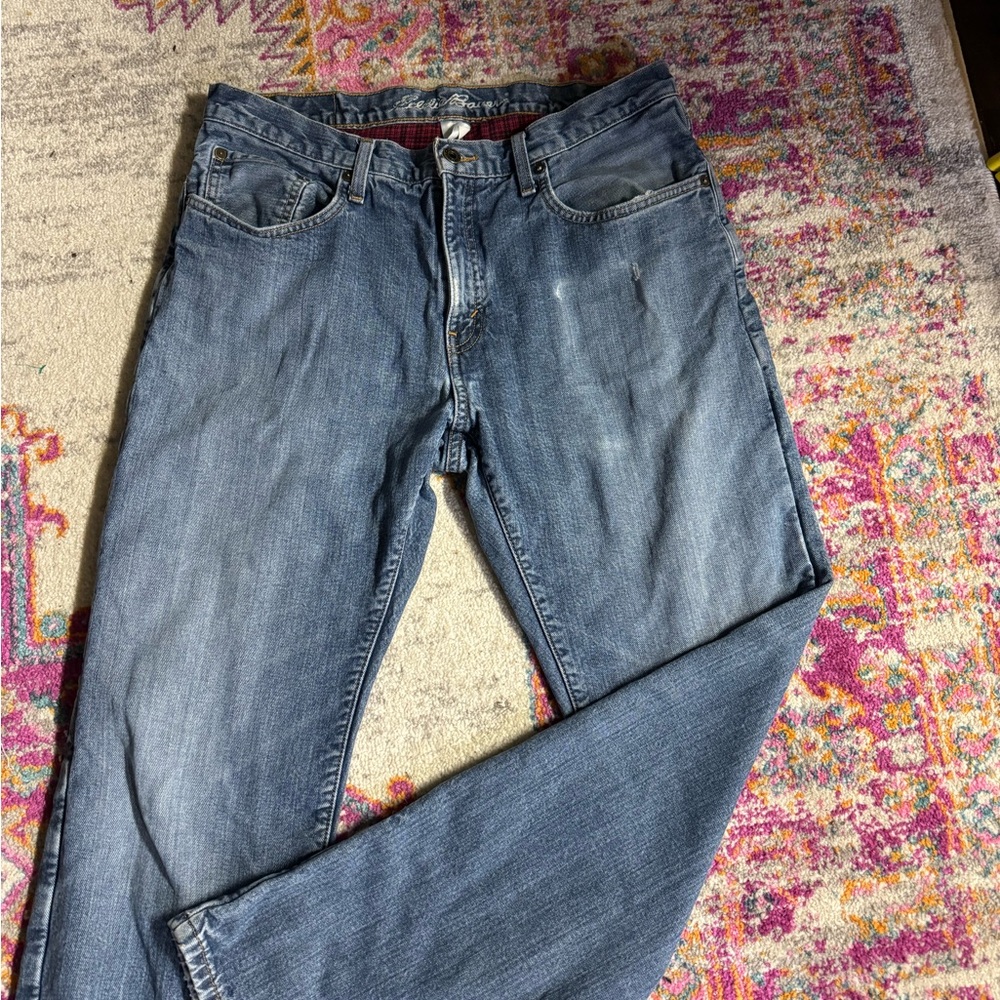 VINTAGE Eddie Bauer Flannel Lined jeans